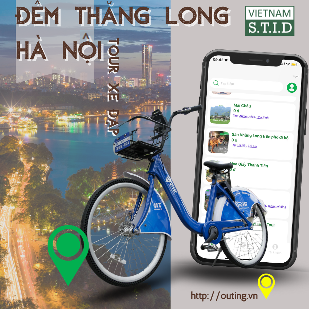 Đêm Thăng Long - Hà Nội: Tour đêm xe đạp khám phá.