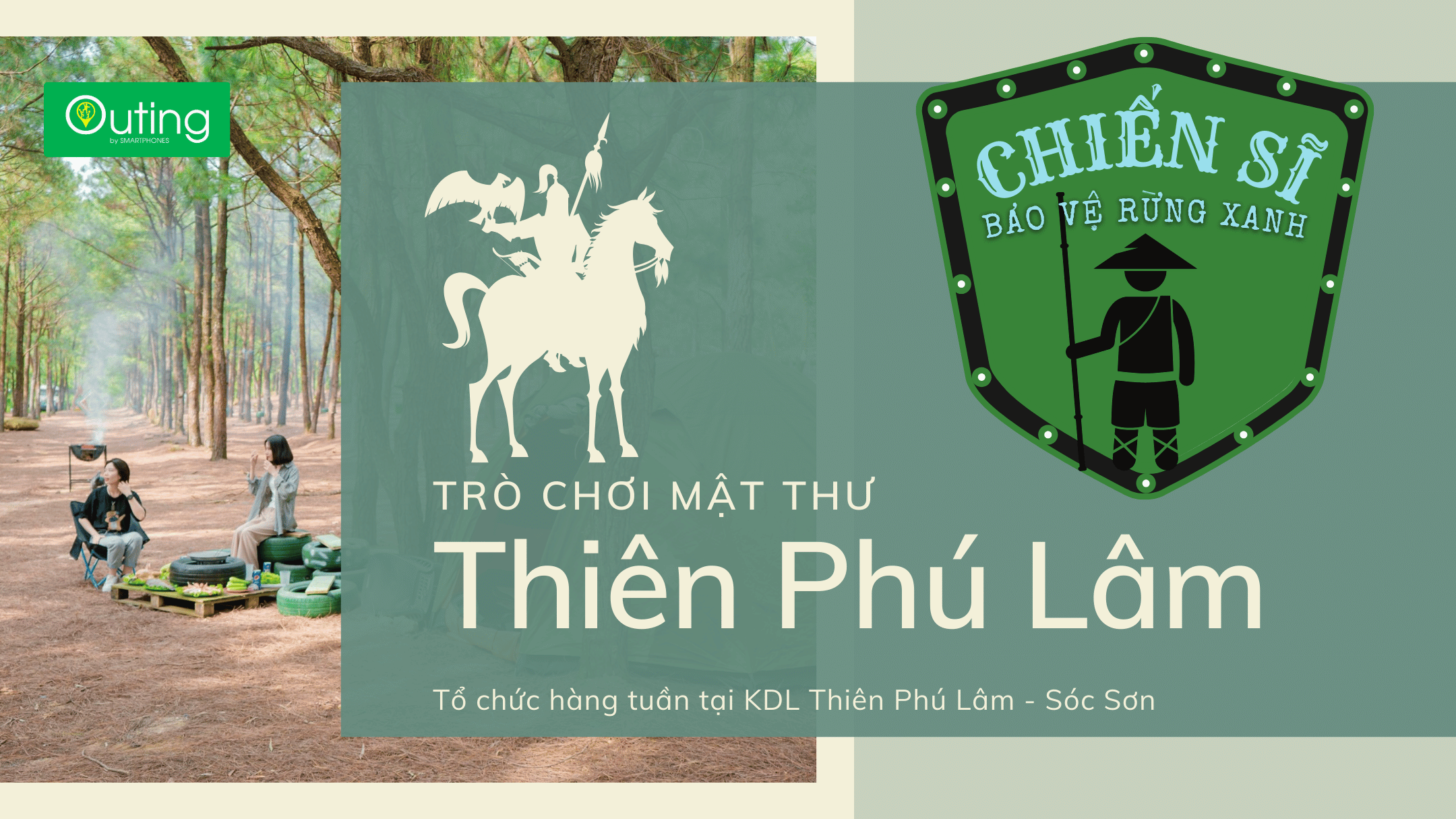 Trò chơi mật thư Thiên Phú Lâm – CHIẾN SĨ BẢO VỆ RỪNG XANH