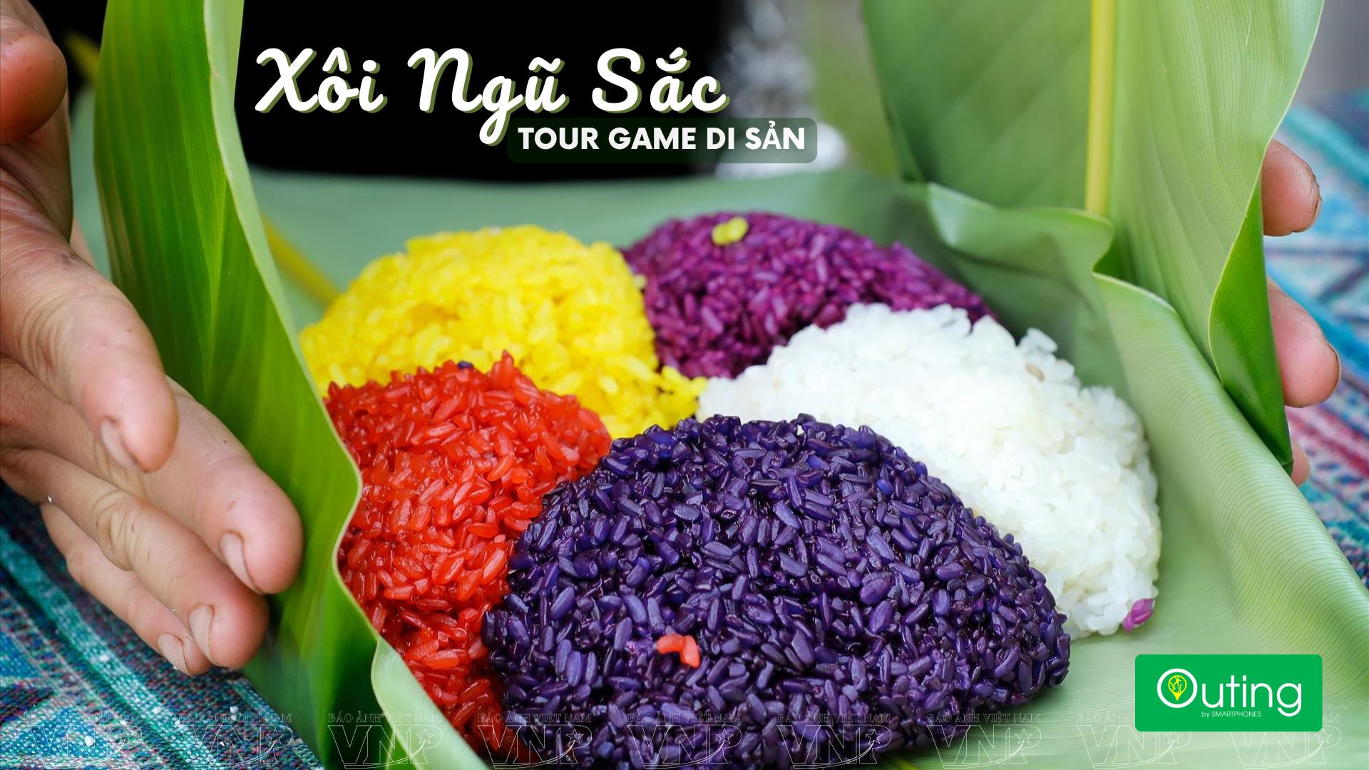 Tour game khám phá di sản văn hoá Xôi Ngũ Sắc